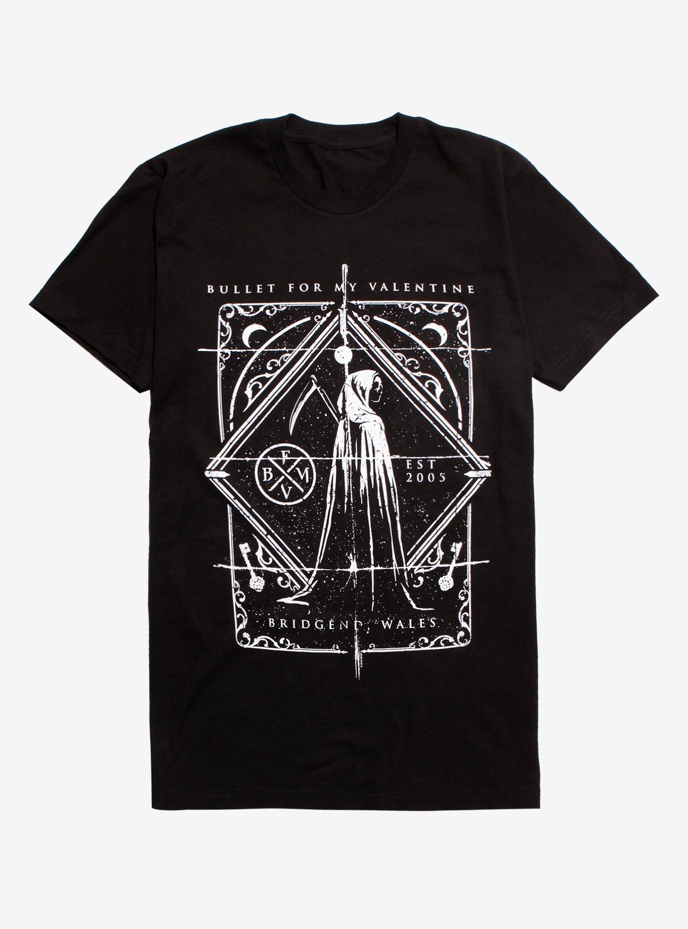 Bullet For My Valentine Reaper T-Shirt, BLACK, hi-res