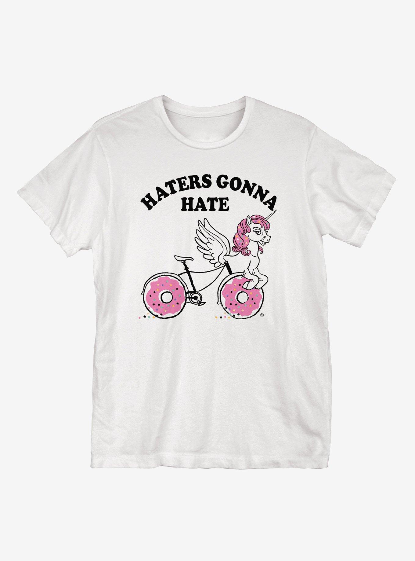Haters Gonna Hate T-Shirt , WHITE, hi-res