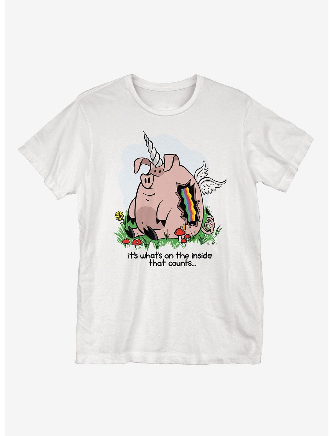 Makin' Bacon T-Shirt, WHITE, hi-res