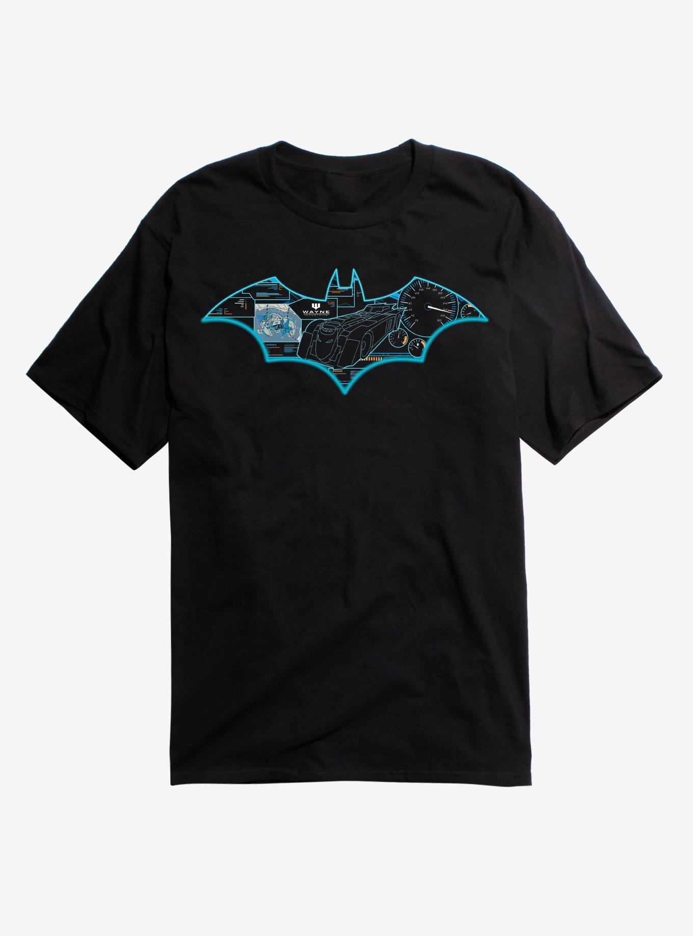 DC Comics Batman Batmobile Controls T-Shirt, , hi-res