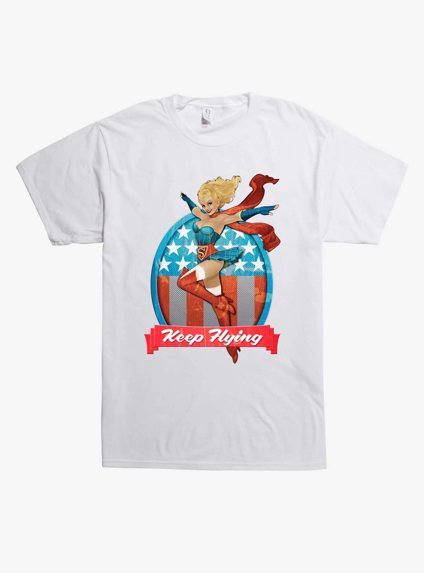 DC Comics  Supergirl Keep Flying T-Shirt, , hi-res