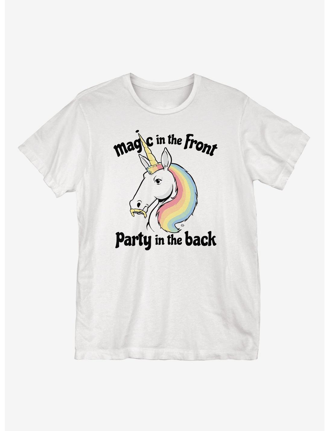 Magic in the Front T-Shirt, WHITE, hi-res