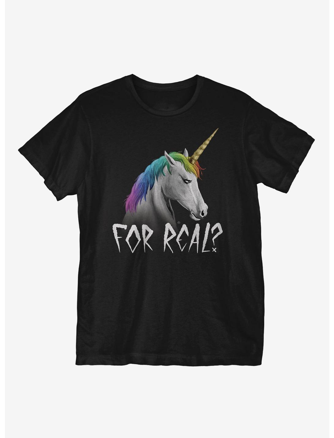 Magical Unicorn T-Shirt, BLACK, hi-res