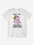 Save The Chubby Rhino T-Shirt, WHITE, hi-res