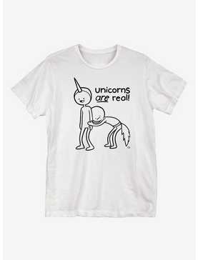 Unicorns Are Real T-Shirt, , hi-res