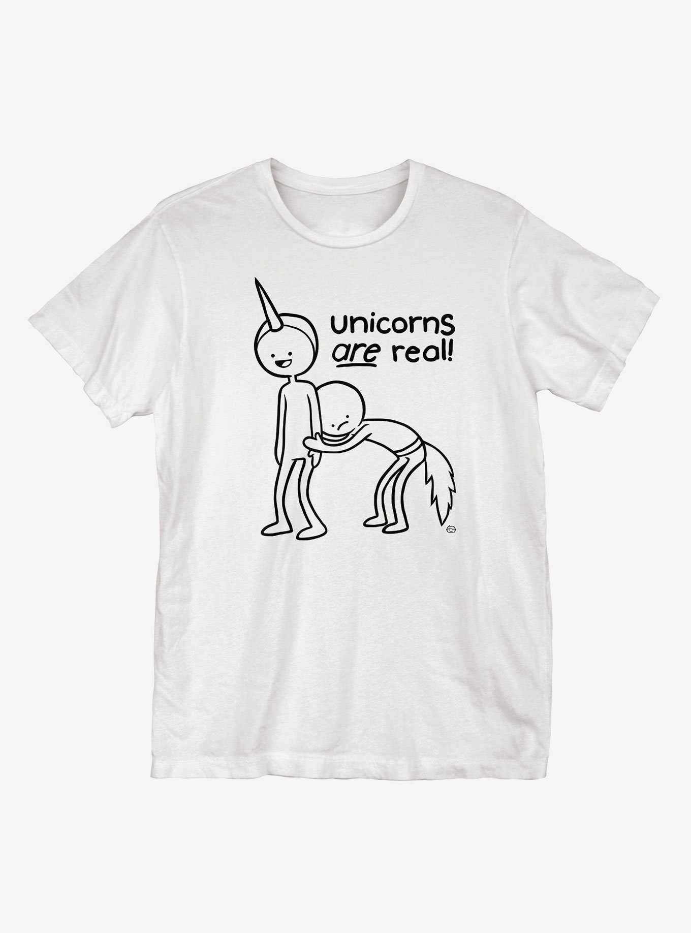 Unicorns Are Real T-Shirt, , hi-res