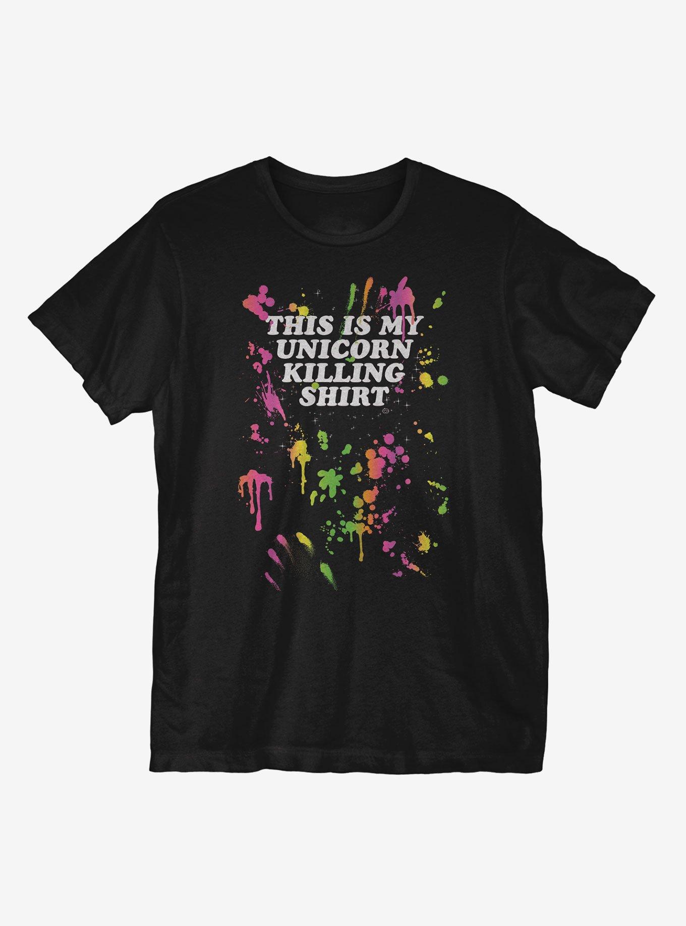 this is my killing shirt unicorn