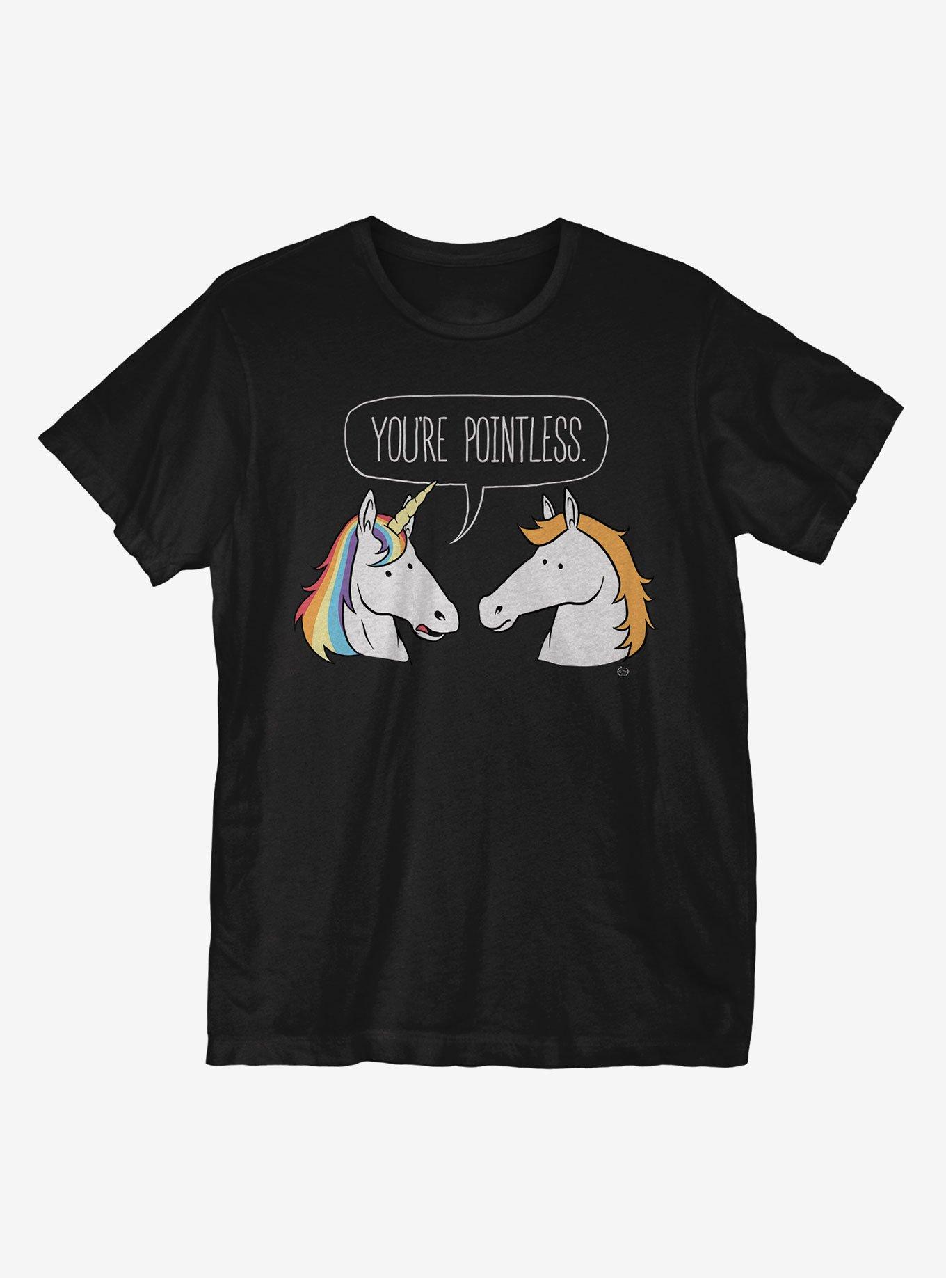 You're Pointless T-Shirt, BLACK, hi-res