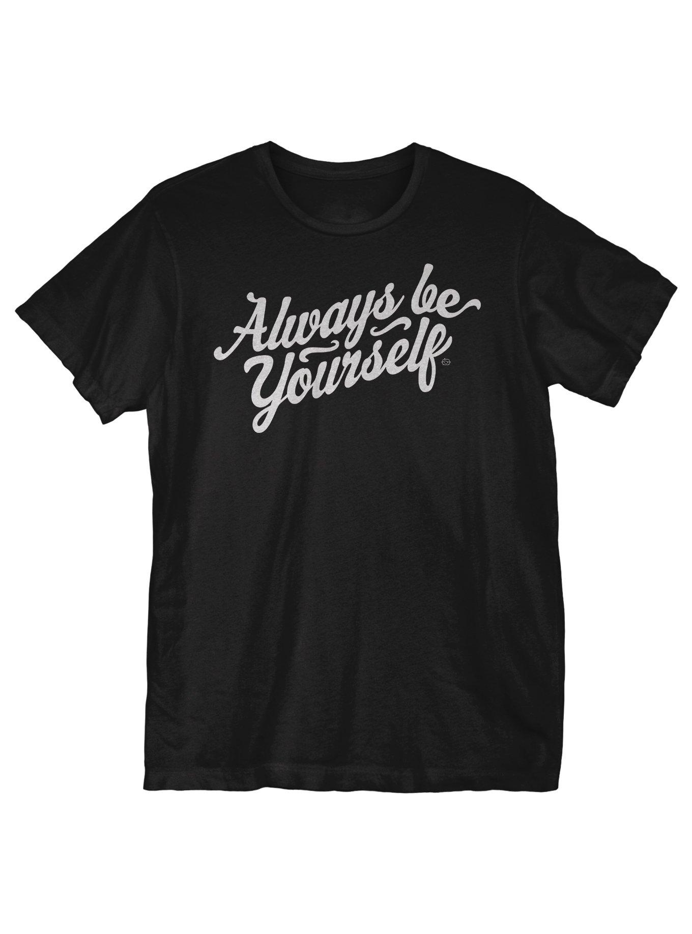Be Yourself T-Shirt, BLACK, hi-res