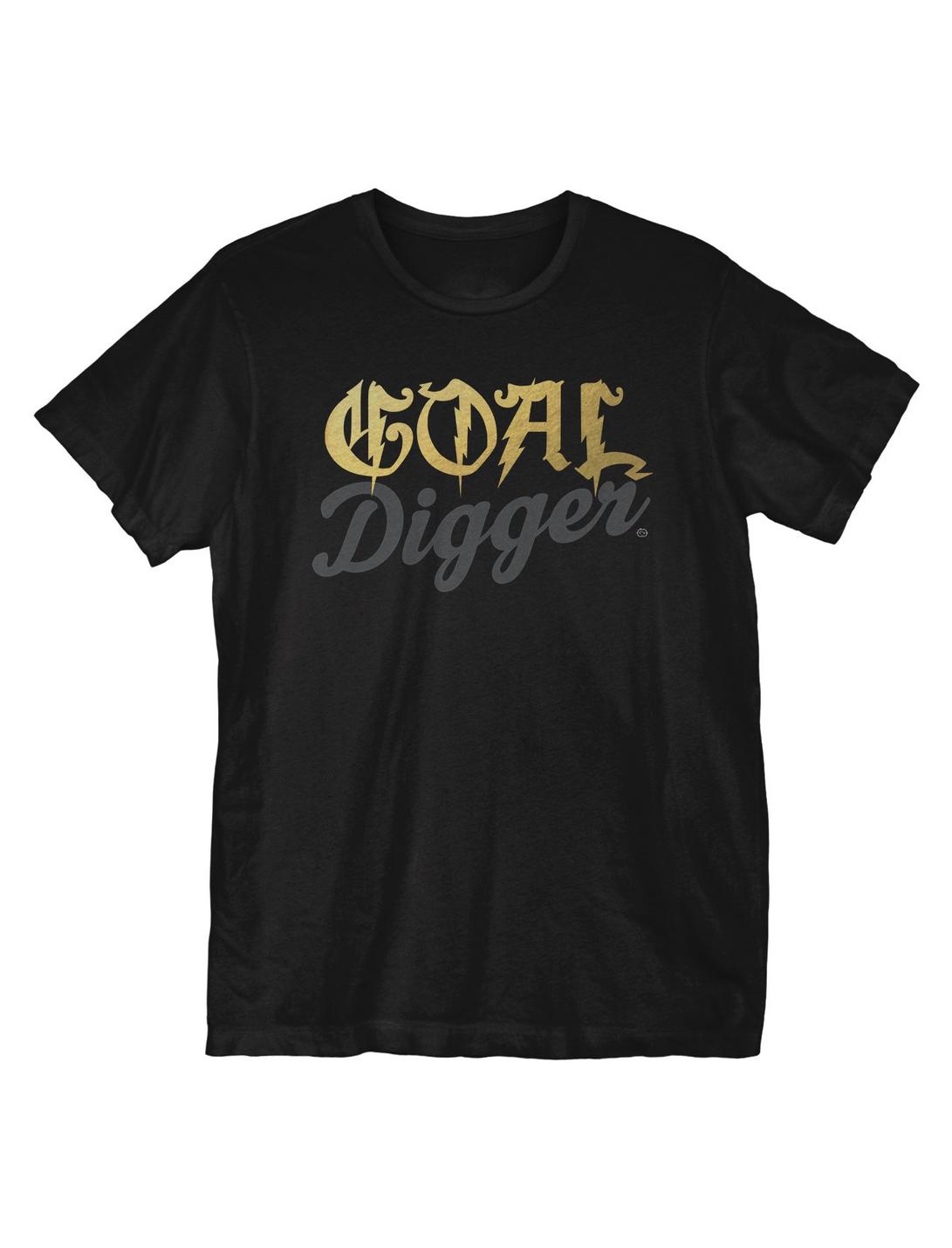 Goal Digger T-Shirt, BLACK, hi-res