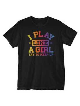 I Play Like a Girl T-Shirt, , hi-res