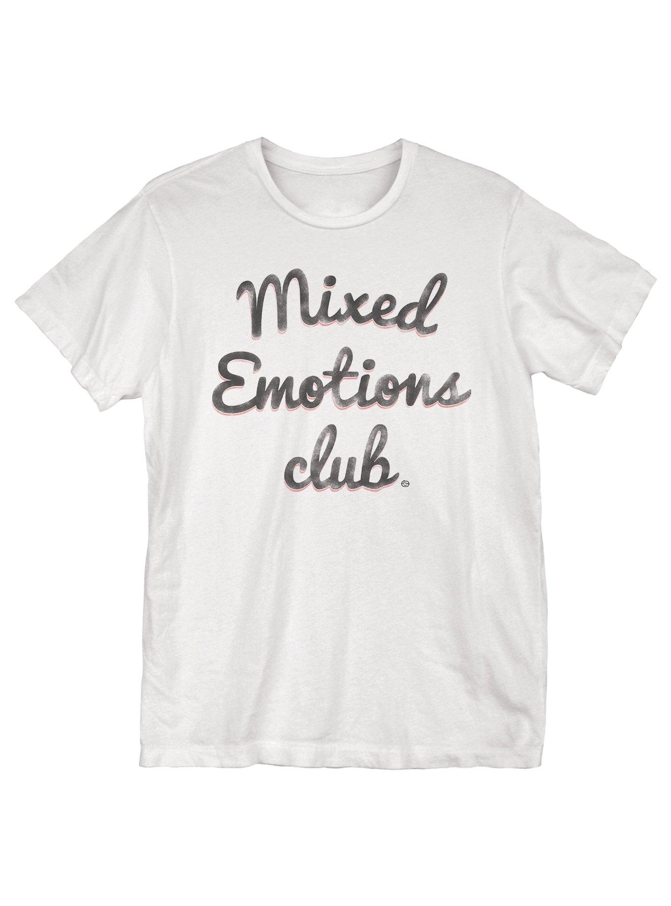 Mixed Emotions Club TShirt WHITE Hot Topic
