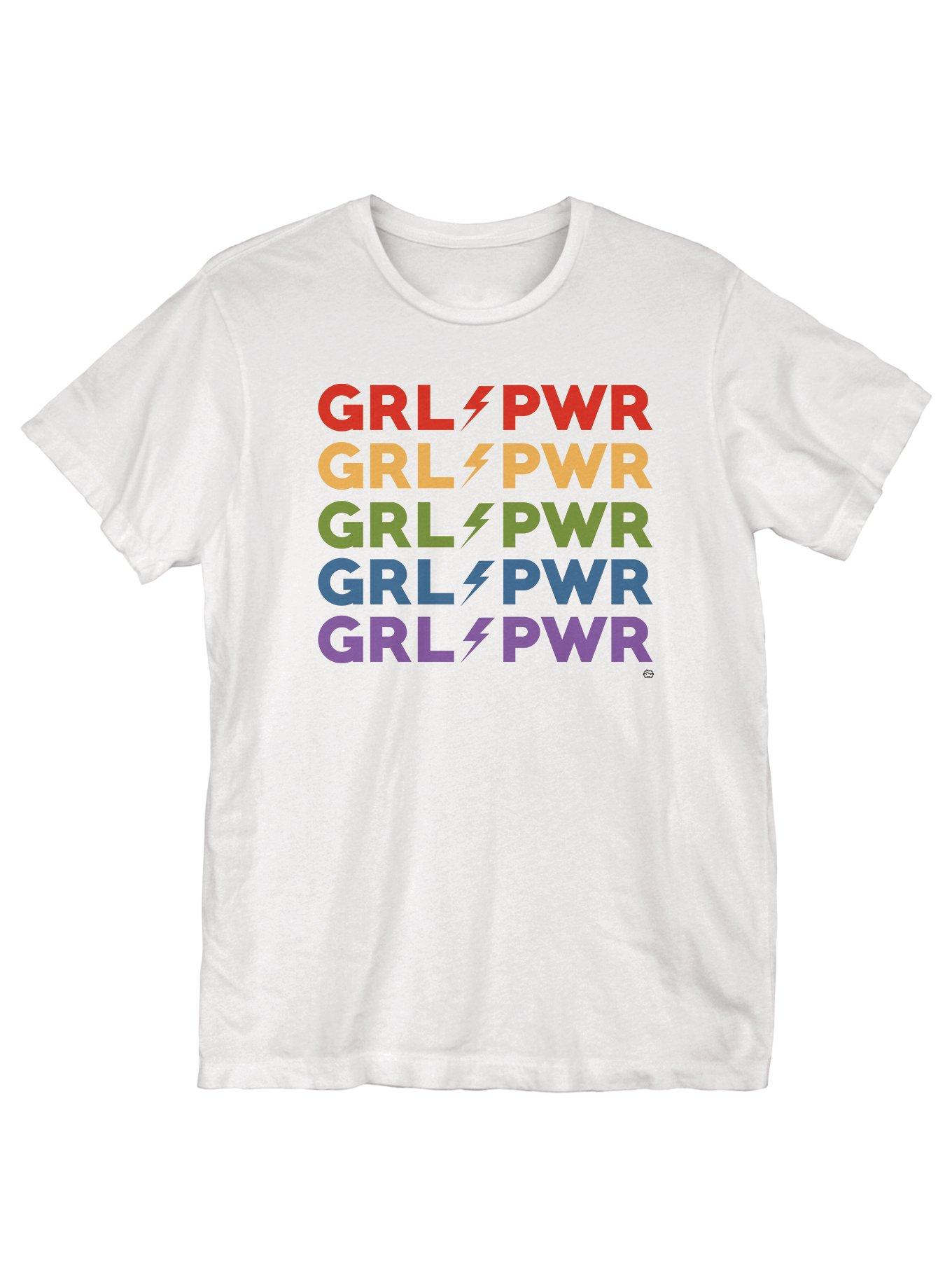 GRLPWR Lightening Rainbow T-Shirt