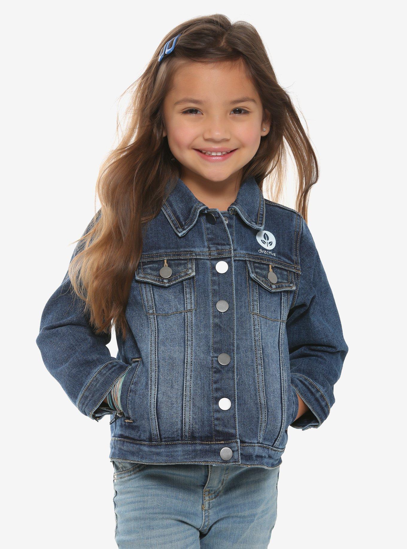 Disney Pixar WALL-E Toddler Recycled Denim Jacket - BoxLunch Exclusive, MULTI, hi-res