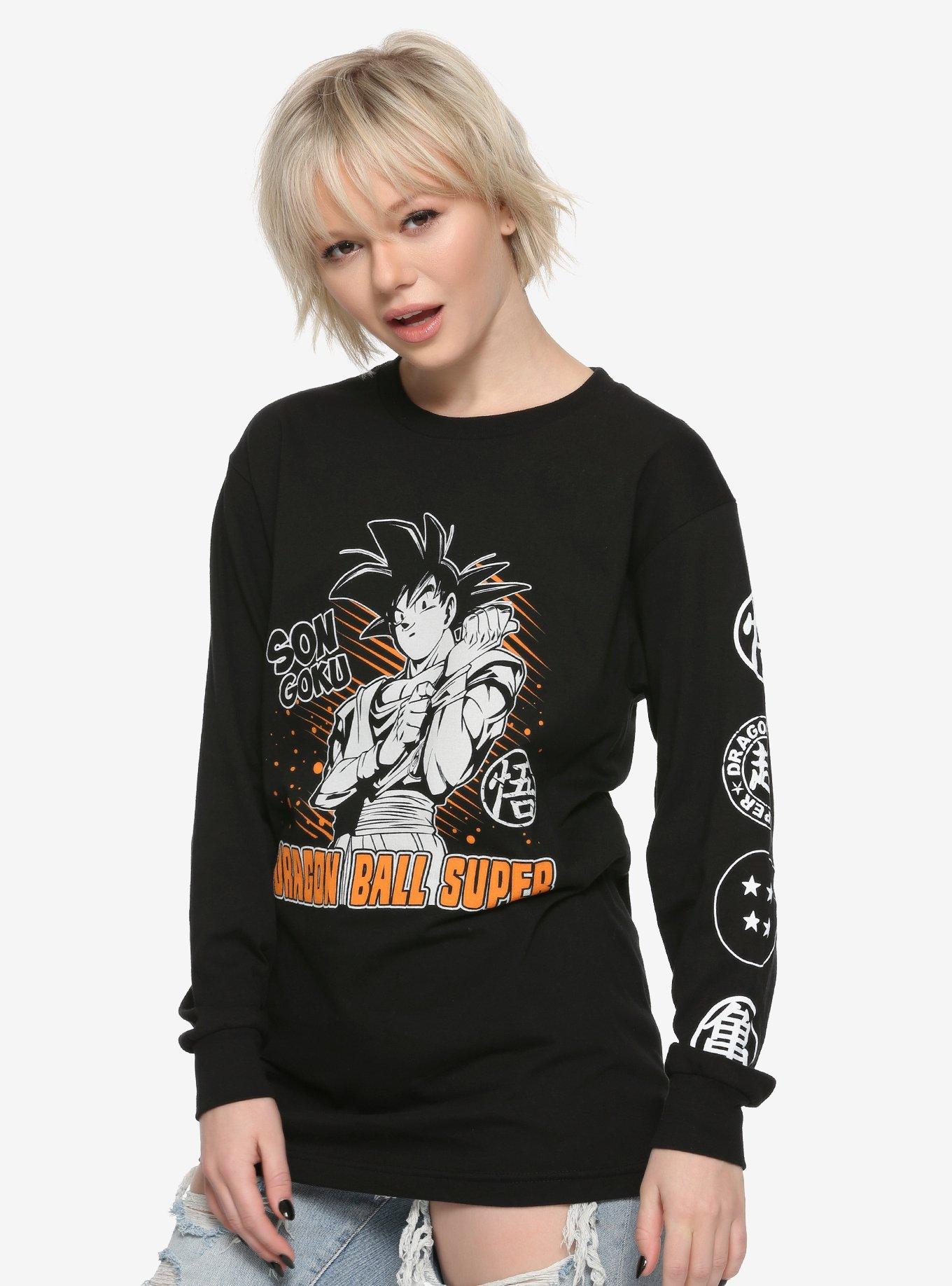 Dragon Ball Super Son Goku Girls Long-Sleeve T-Shirt, MULTI, hi-res