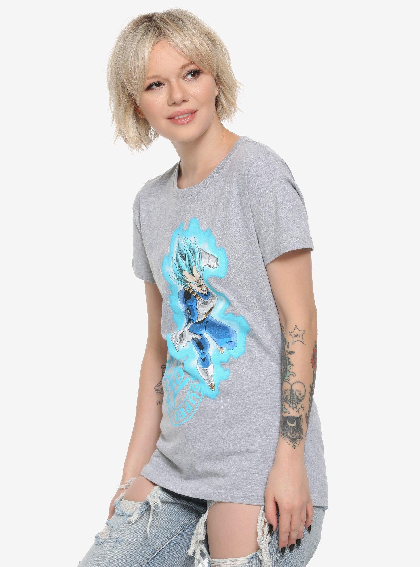 Dragon Ball Super SS Blue (Evolved) Vegeta Girls T-Shirt, MULTI, hi-res