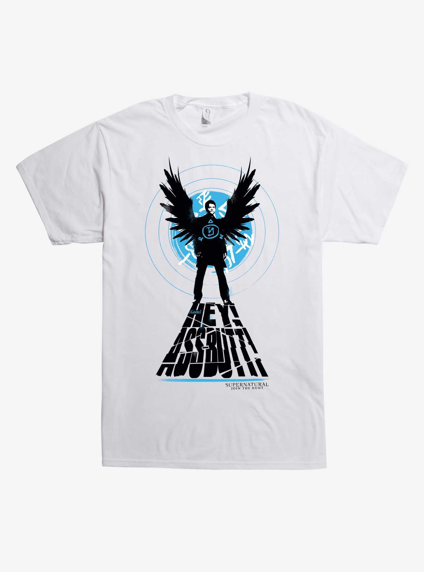 Supernatural Castiel Assbutt T-Shirt, , hi-res