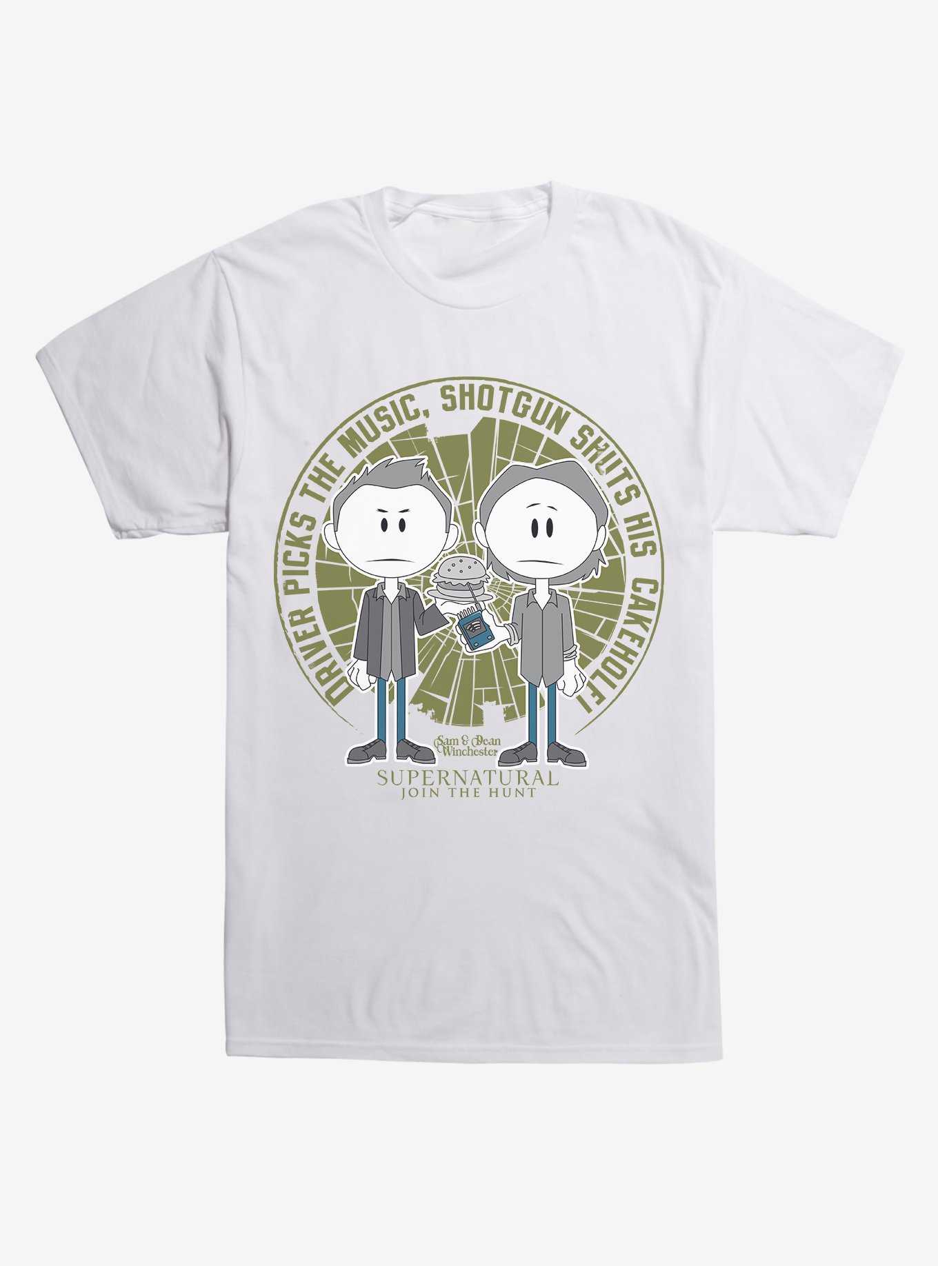 Supernatural Driver and Shotgun T-Shirt, , hi-res