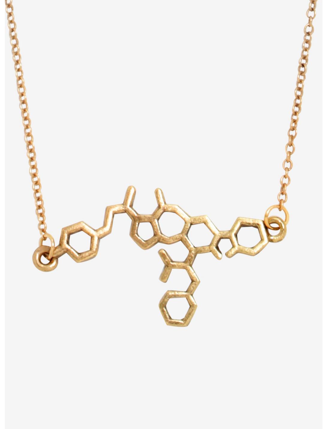 Endorphins Molecule Necklace, , hi-res