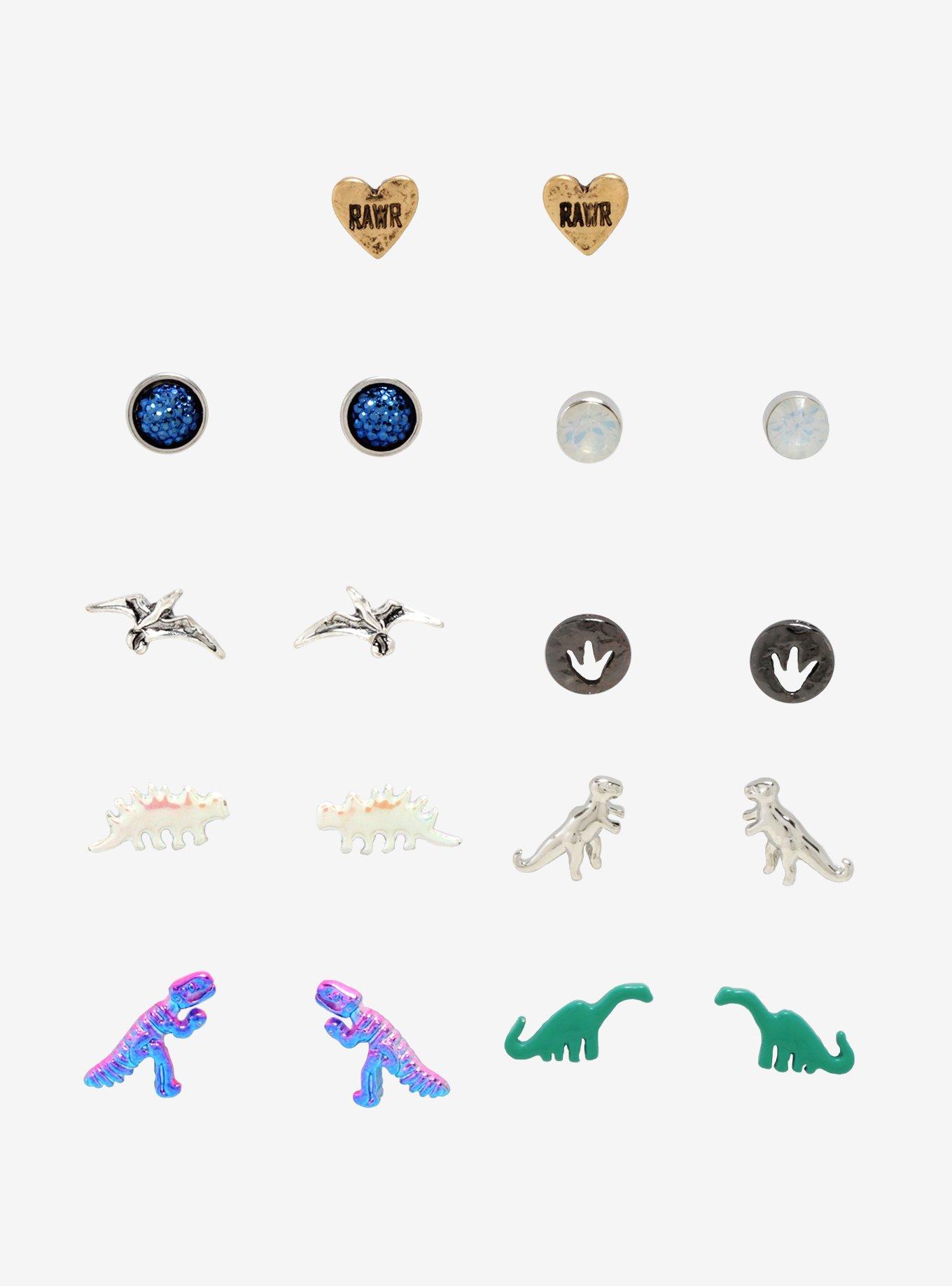 Dinosaur earrings sale hot topic