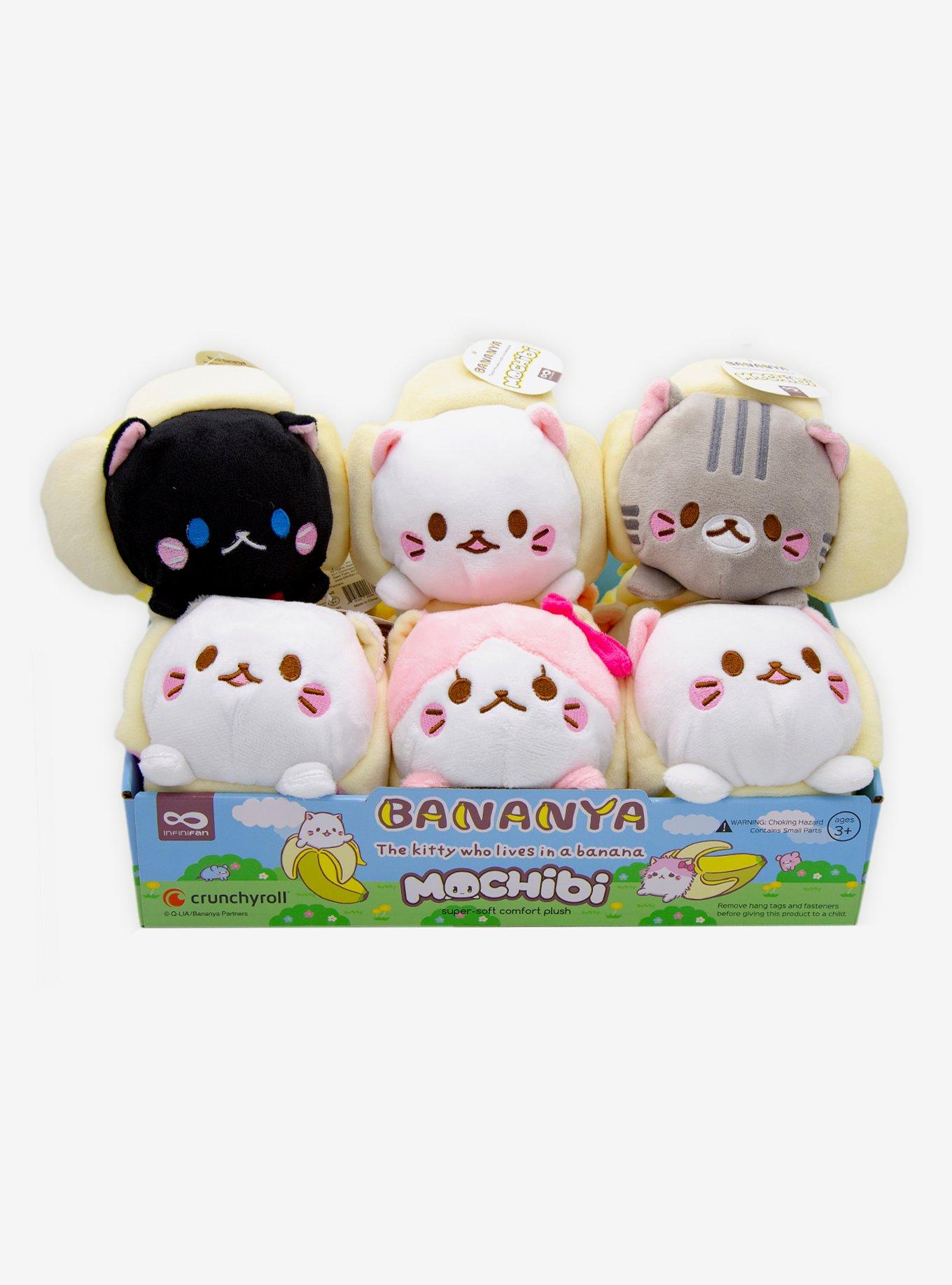 Bananya Mochibi Assorted Blind Plush Hot Topic