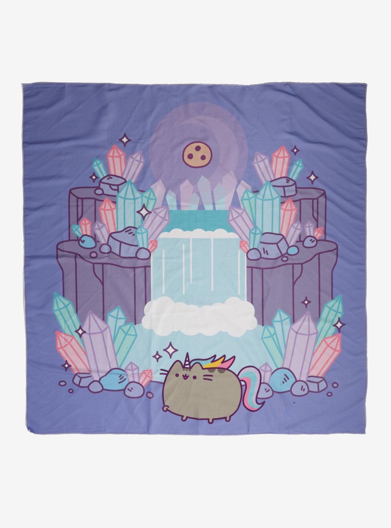 Pusheen Pusheenicorn Crystal Wall Tapestry, , hi-res