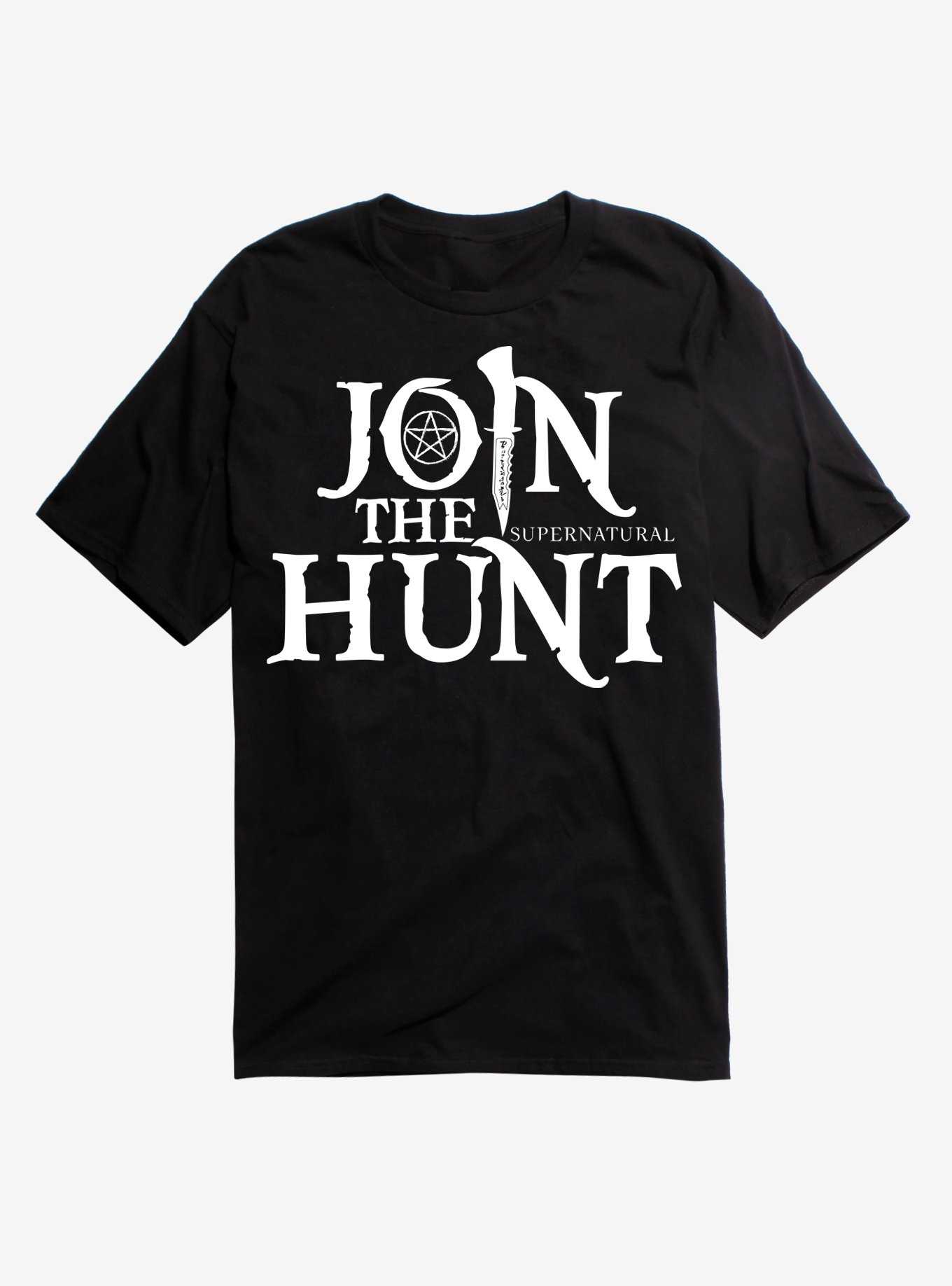 Supernatural Join The Hunt Logo T-Shirt , , hi-res
