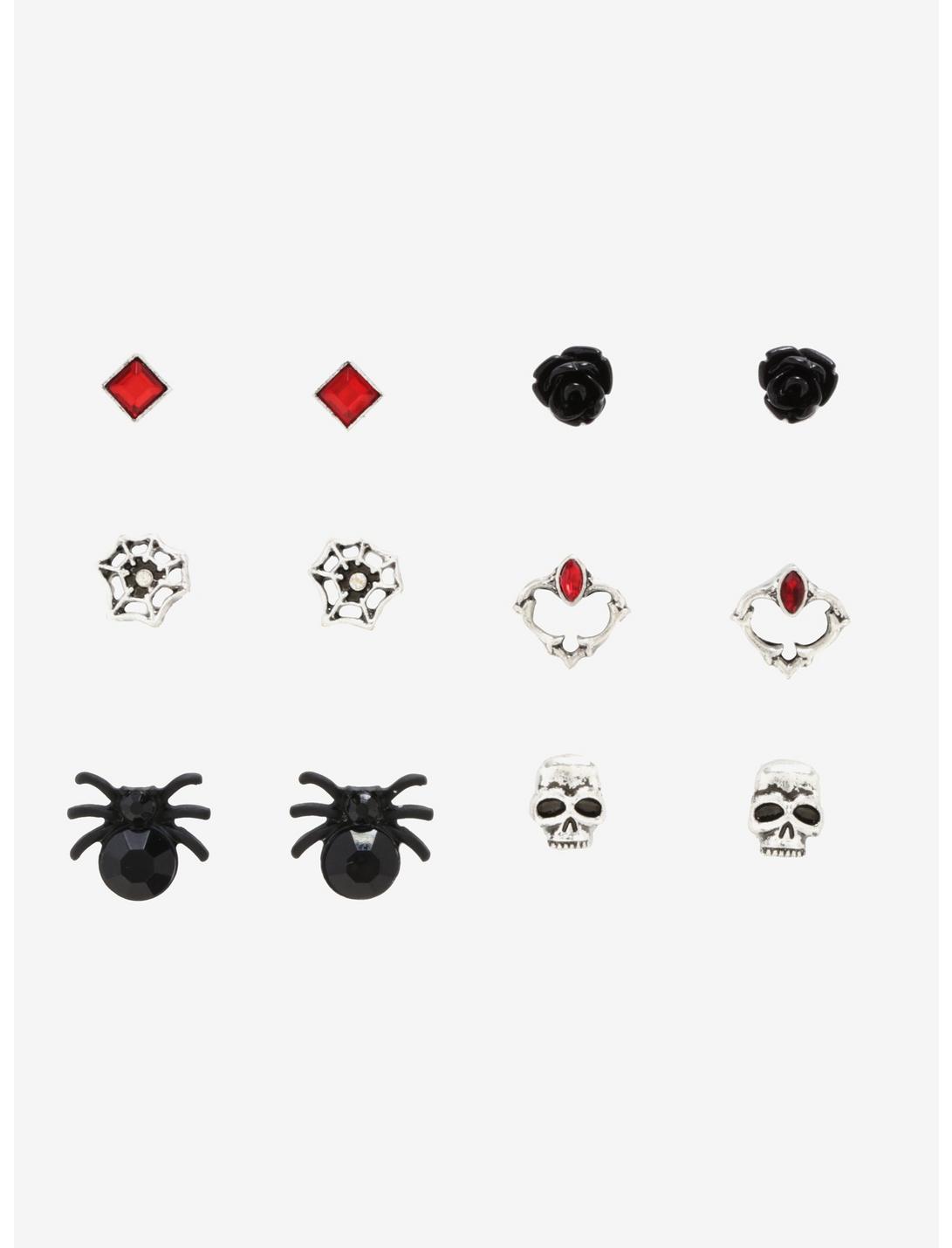 Spider Rose Earring Set, , hi-res