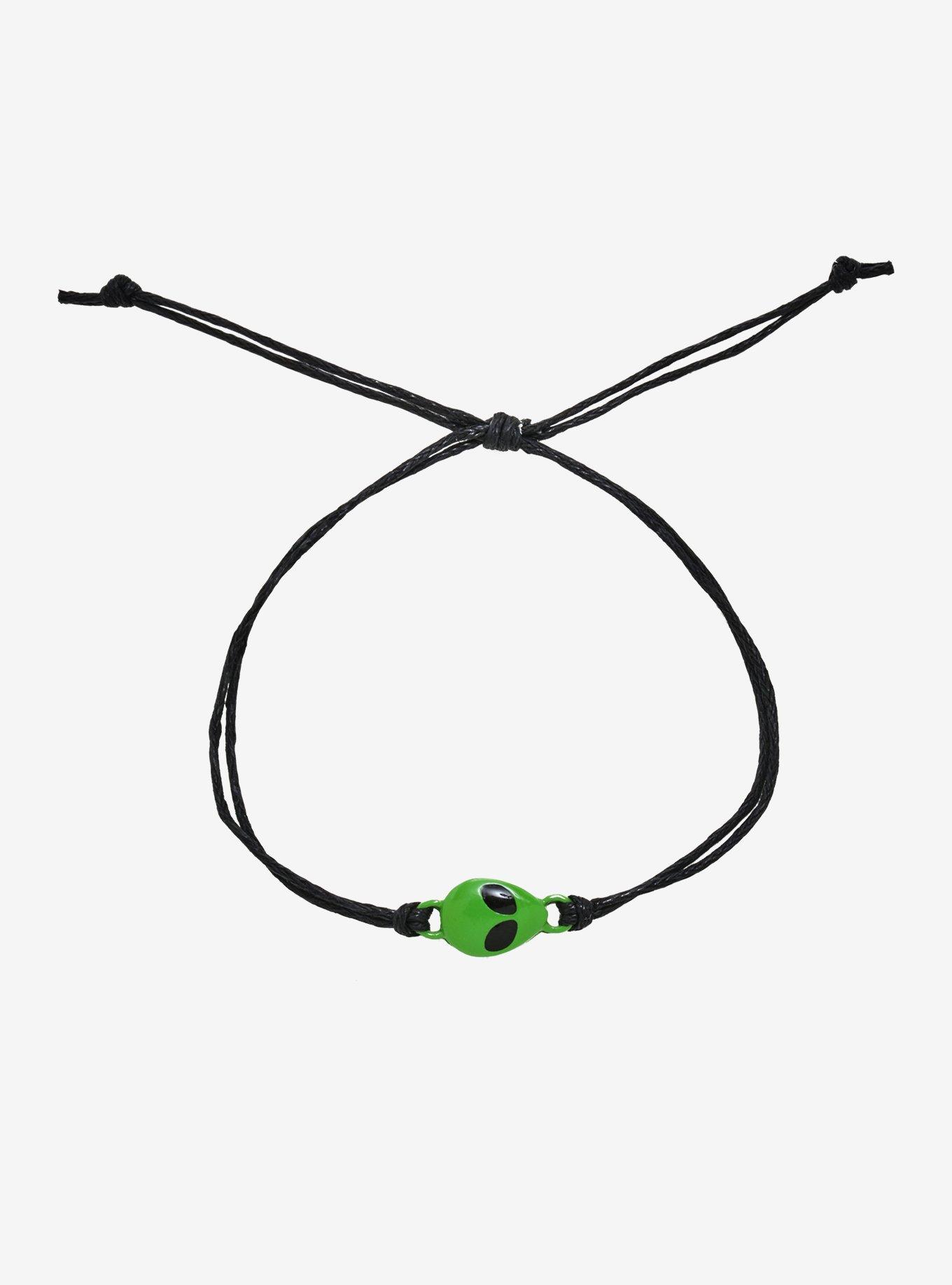 Out Of This World Alien Cord Bracelet, , hi-res