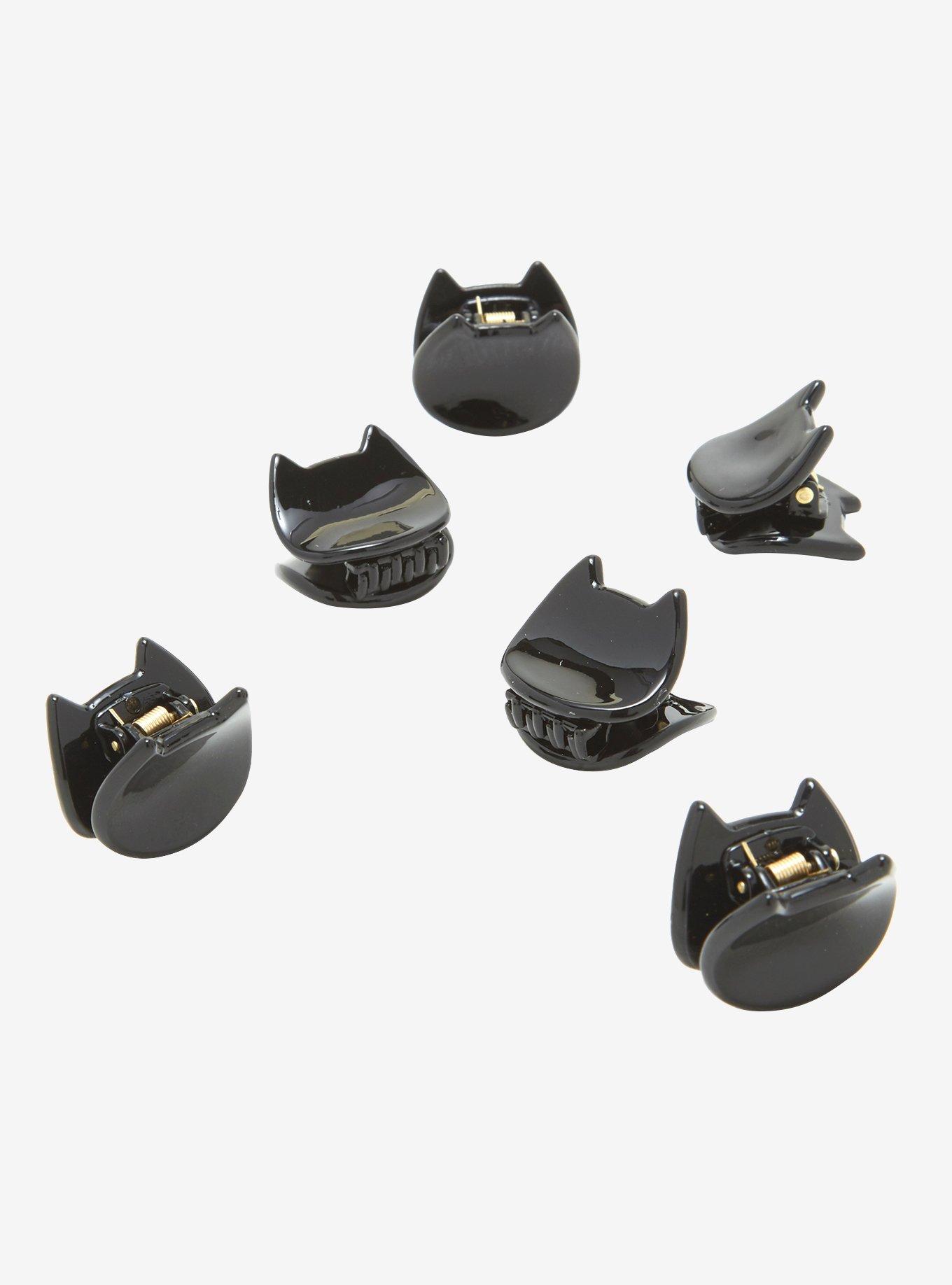 Blackheart Cat Hair Clip Set, , hi-res