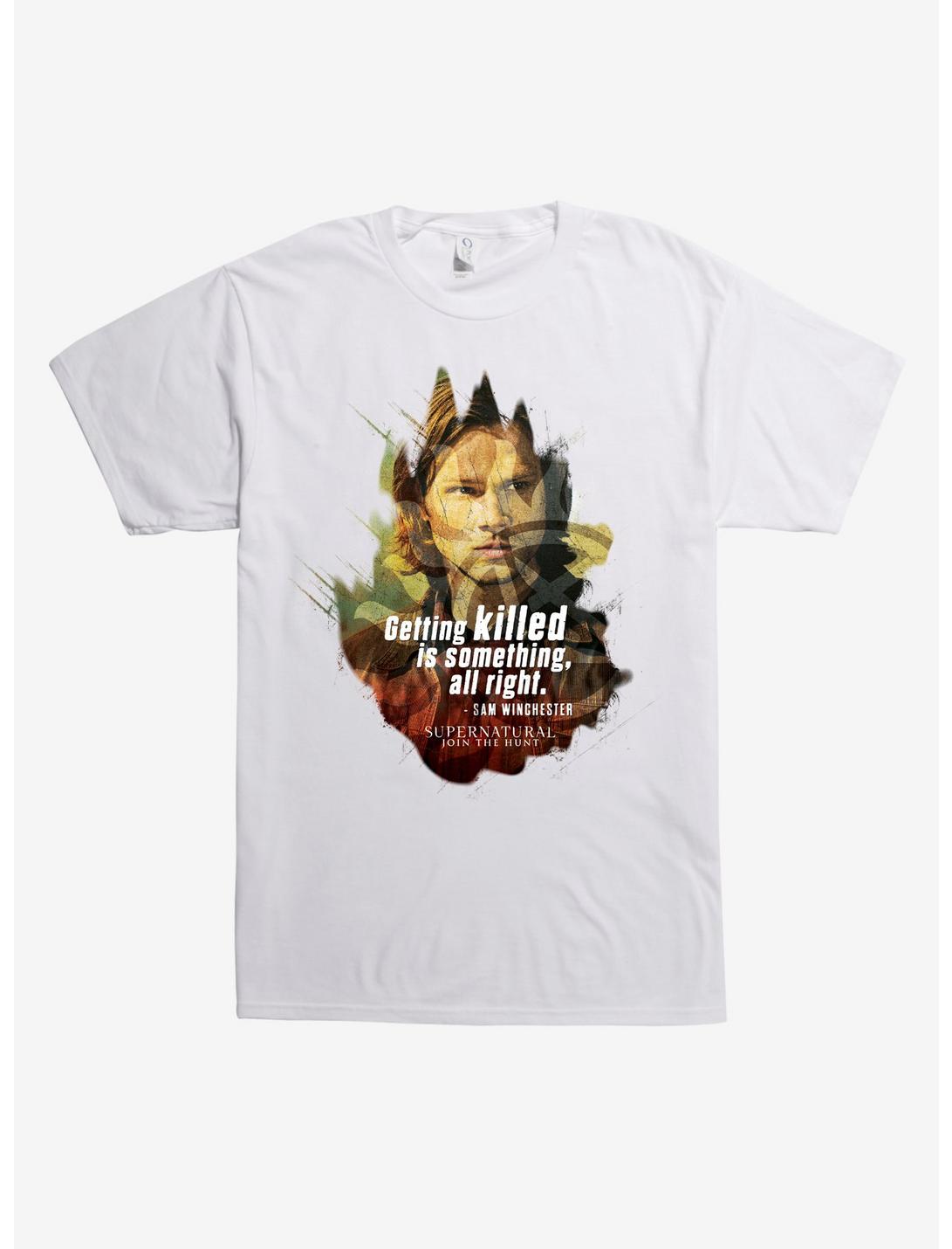 Supernatural Sam Winchester T-Shirt, WHITE, hi-res