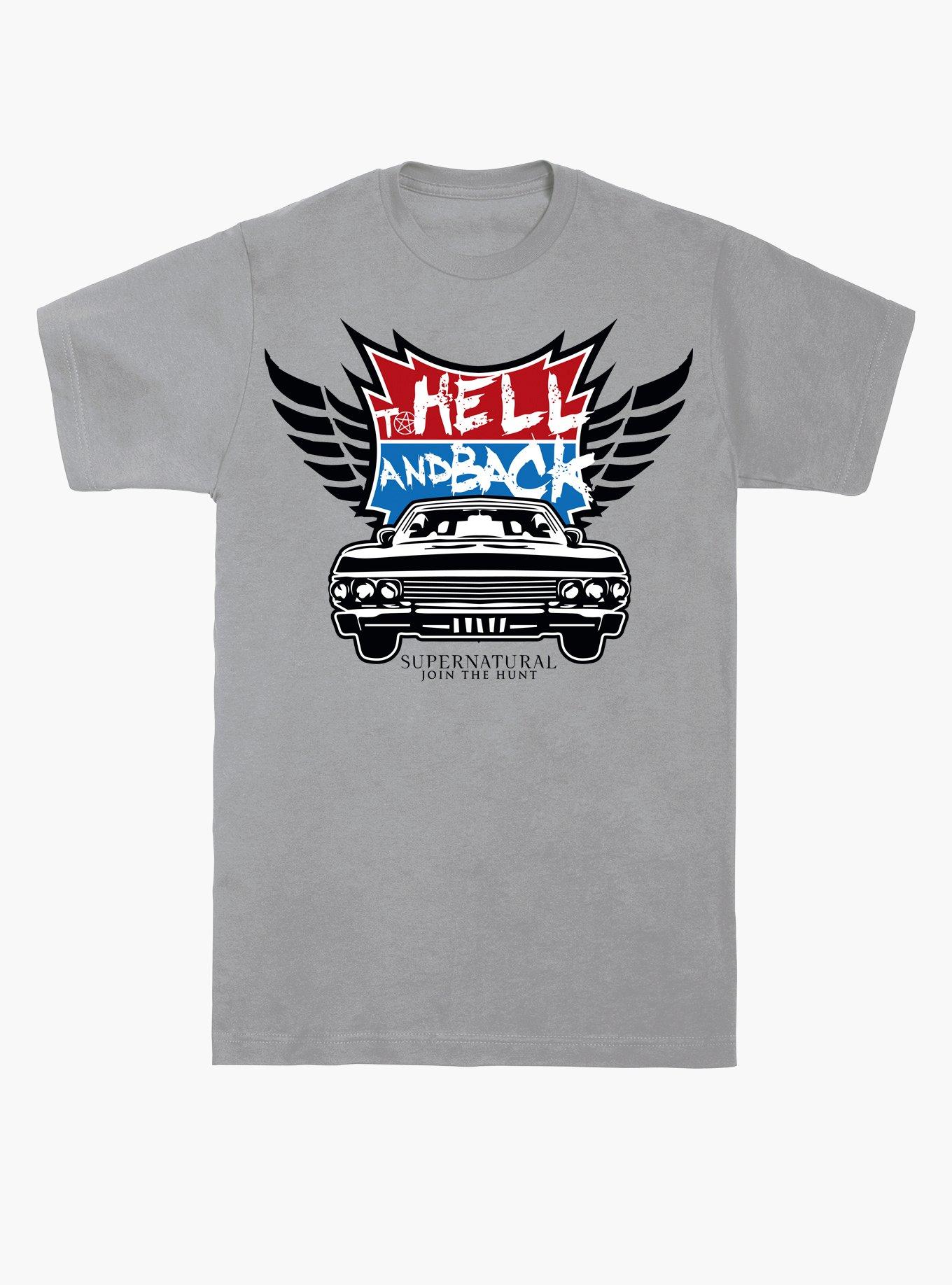 Supernatural To Hell and Back T-Shirt, STORM GREY, hi-res