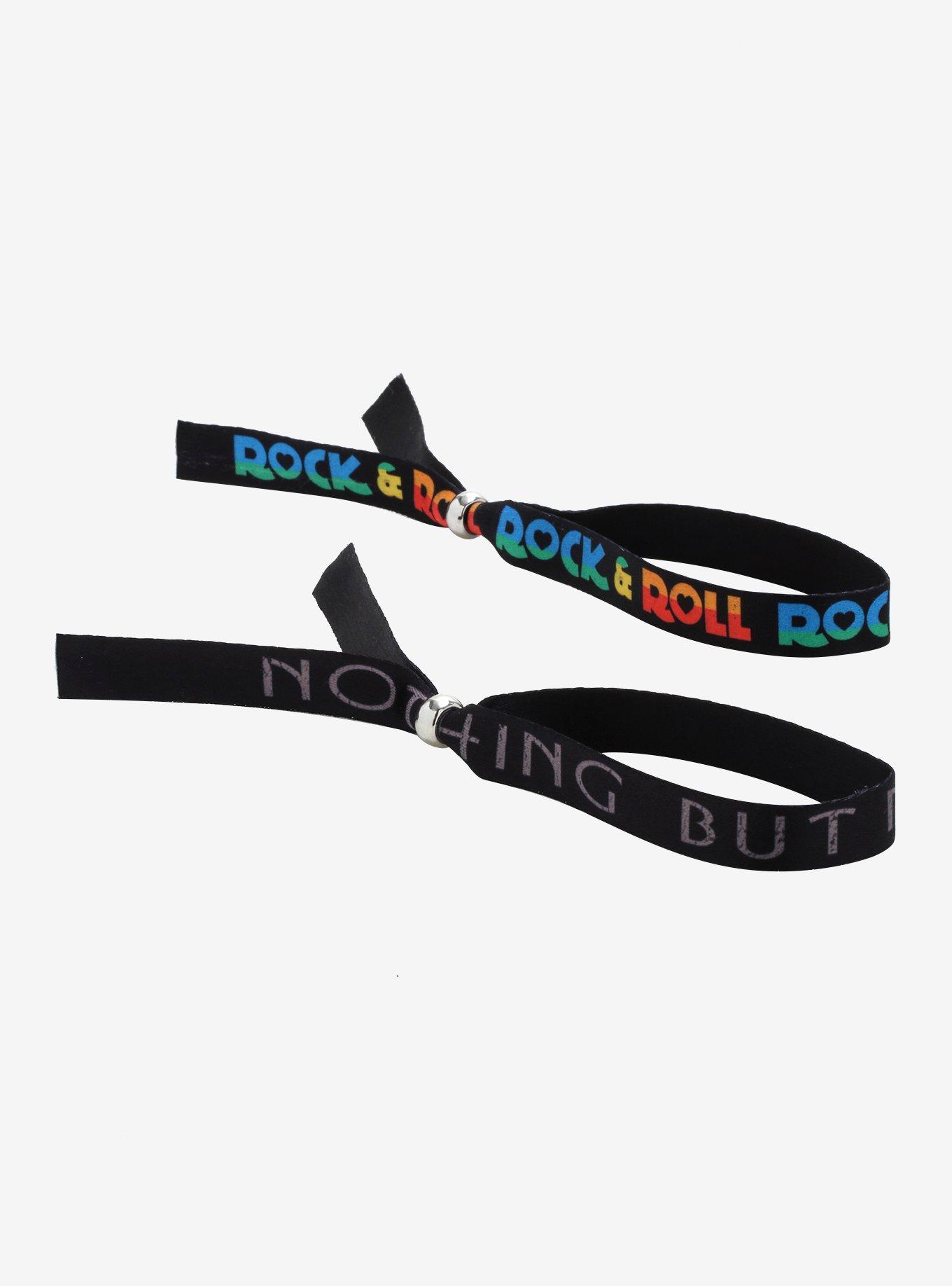 Rock & Roll Music Festival Wristband Set, , hi-res