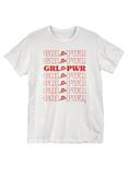 GRLPWR Rose T-Shirt, WHITE, hi-res