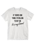 IT's My Game T-Shirt, WHITE, hi-res