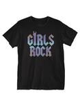 Girls Rock T-Shirt, BLACK, hi-res