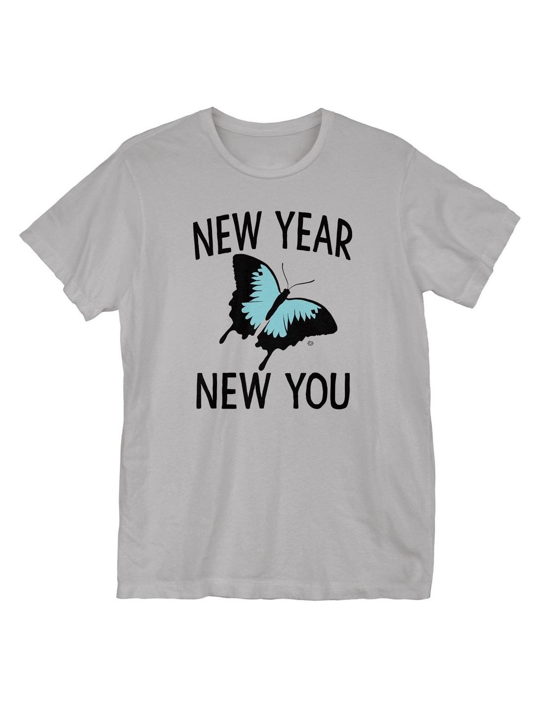 New Year New You T-Shirt, STORM GREY, hi-res