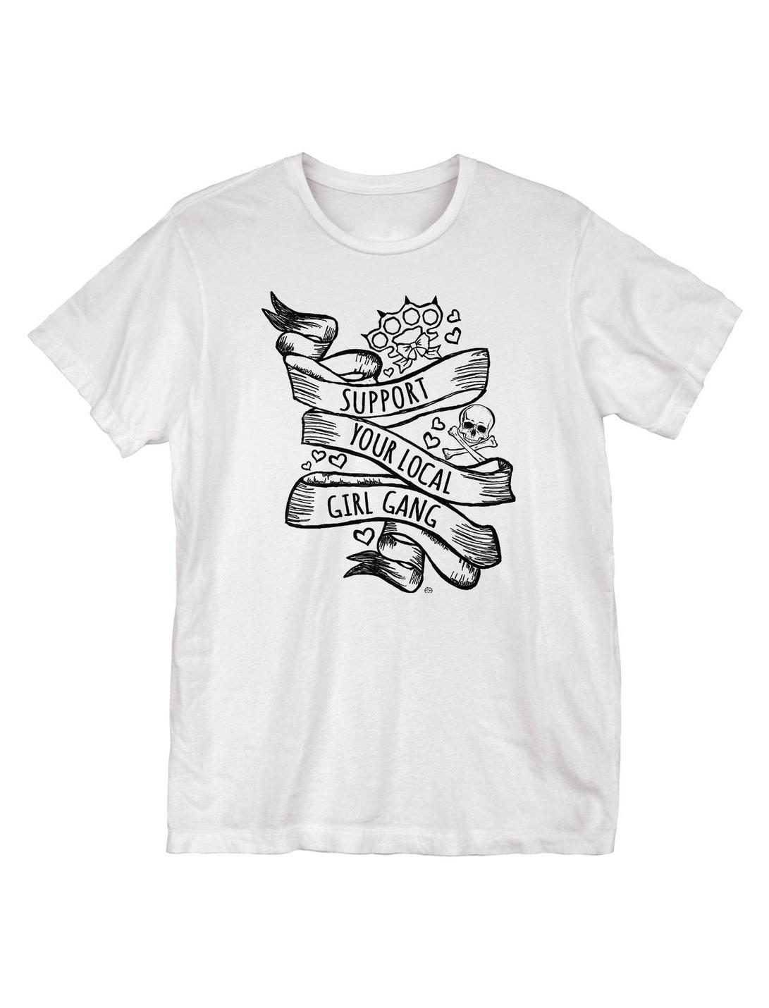 Local Girl Gang T-Shirt, WHITE, hi-res