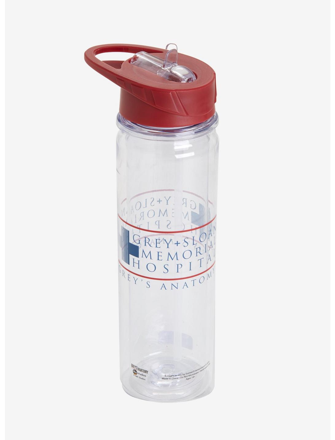 Grey's Anatomy Grey Sloan Memorial Water Bottle - BoxLunch Exclusive, , hi-res