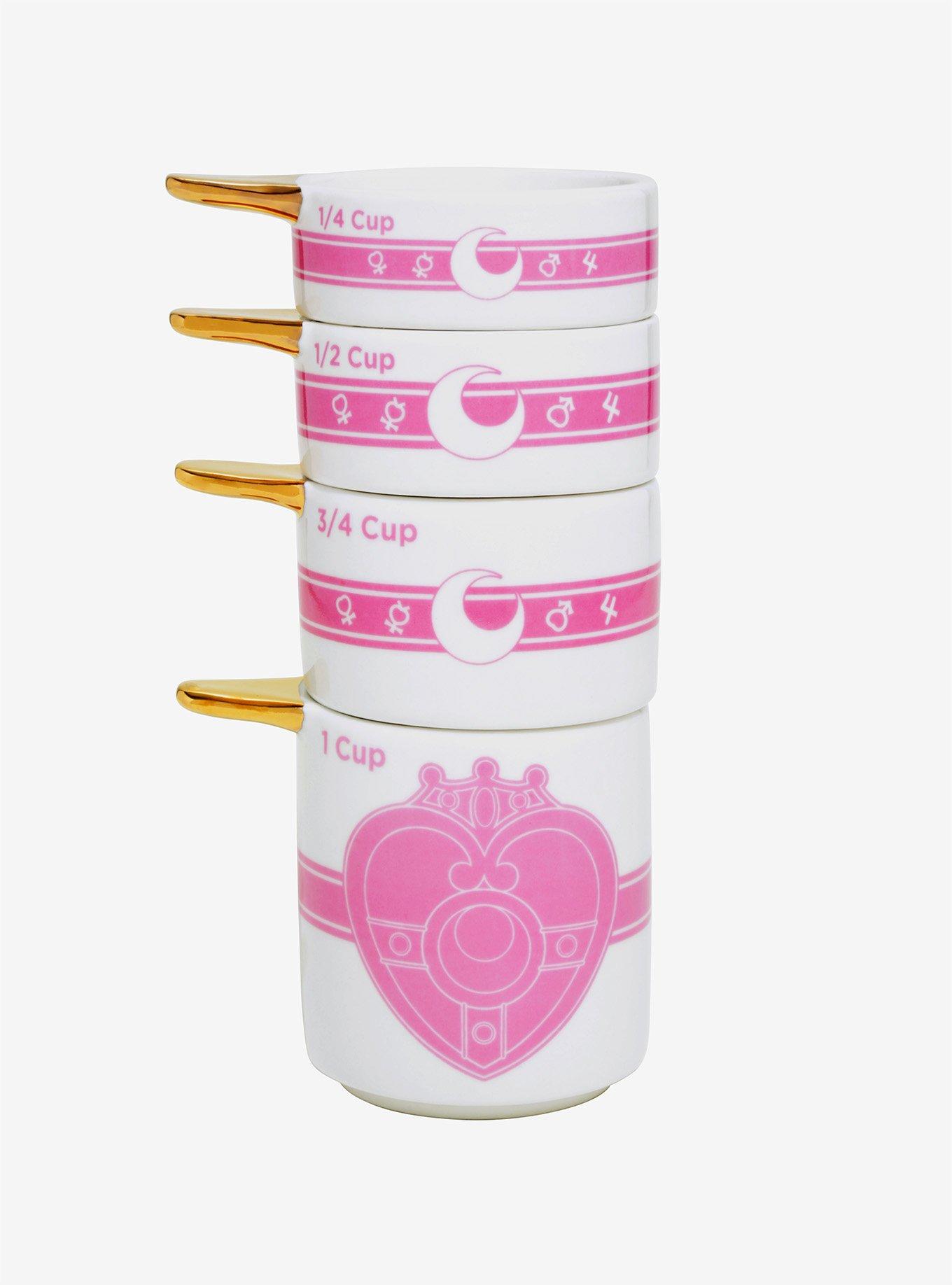 Sailor Moon Stackable Measuring Cups - BoxLunch Exclusive, , hi-res