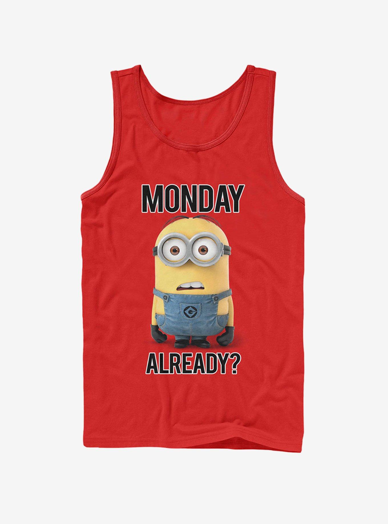 Minion Monday Already Tank Top, , hi-res