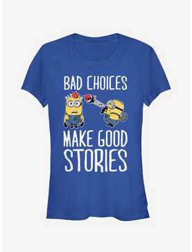 Minion Bad Choices Girls T-Shirt, , hi-res