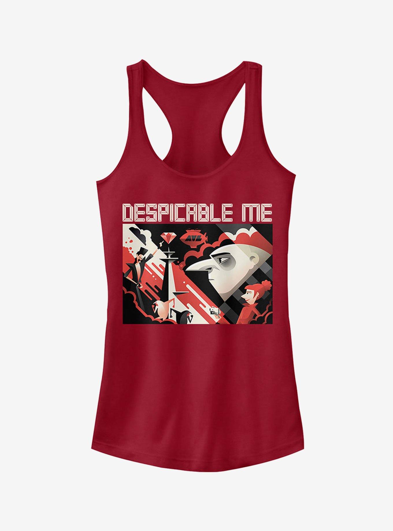 Minion Modern Gru Scene Girls Tank Top, , hi-res