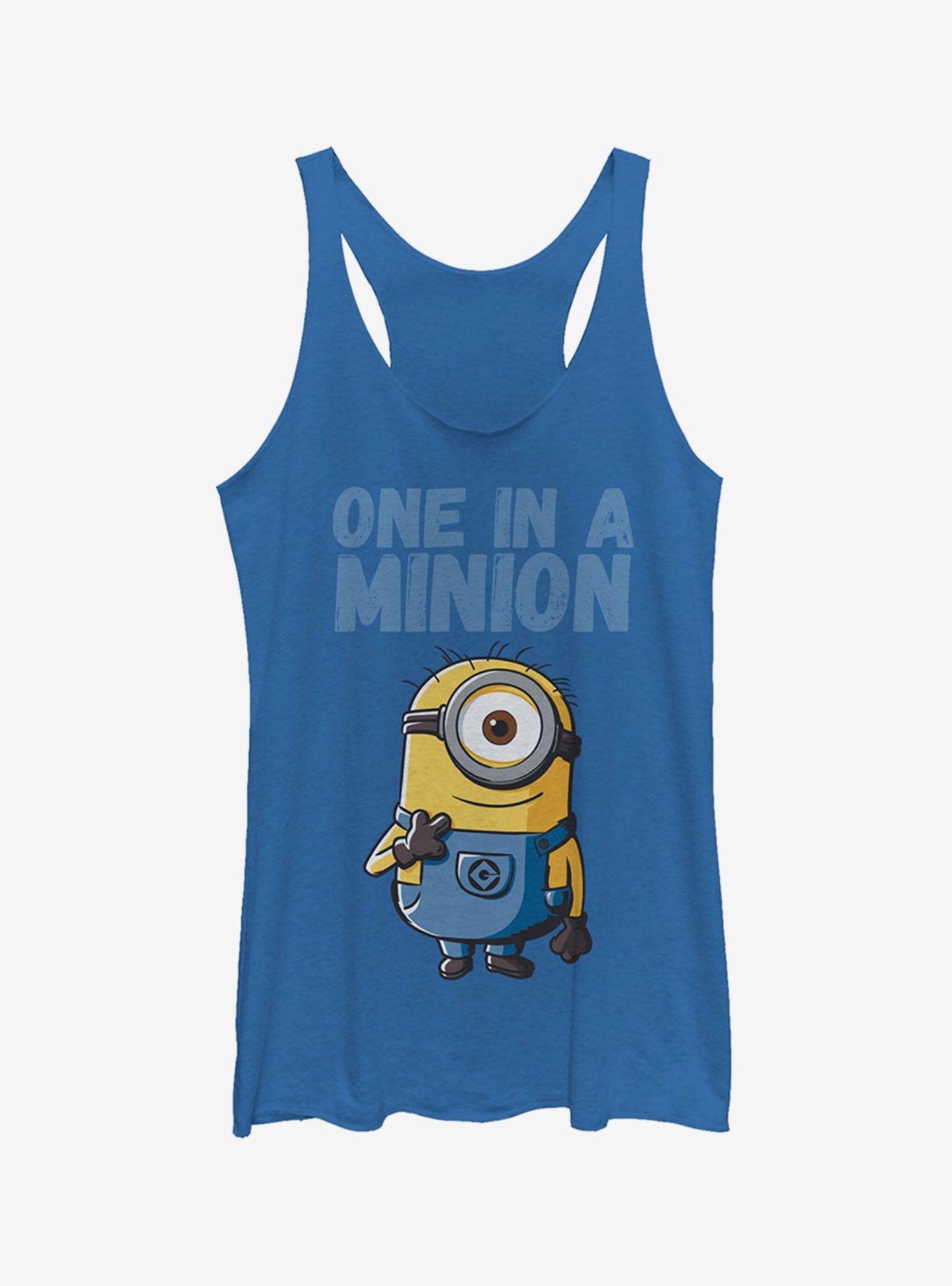 Minion Cute One in a Minion Girls Tank Top, , hi-res