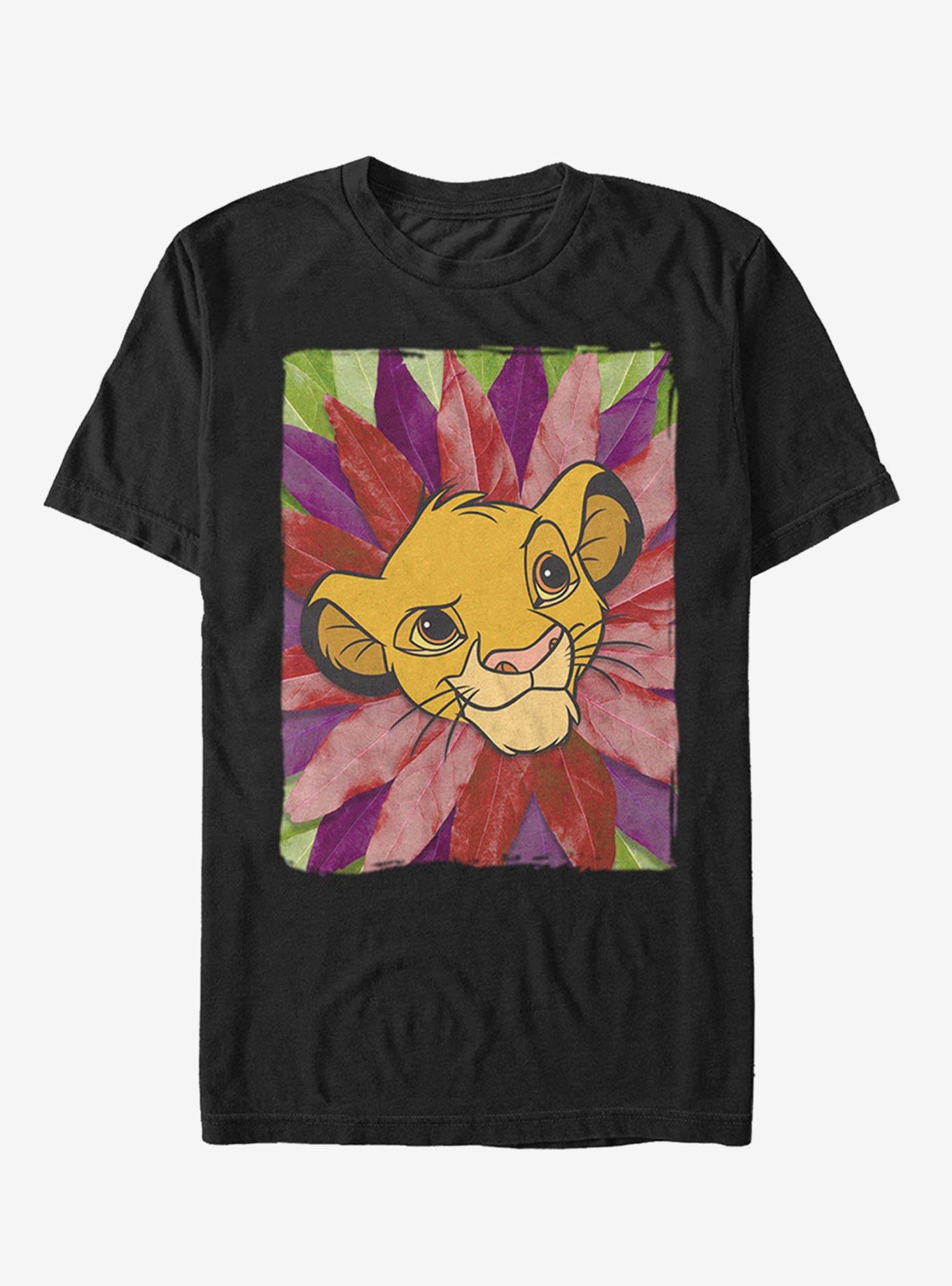 Disney Lion King Simba Leaf Mane T-Shirt | Hot Topic