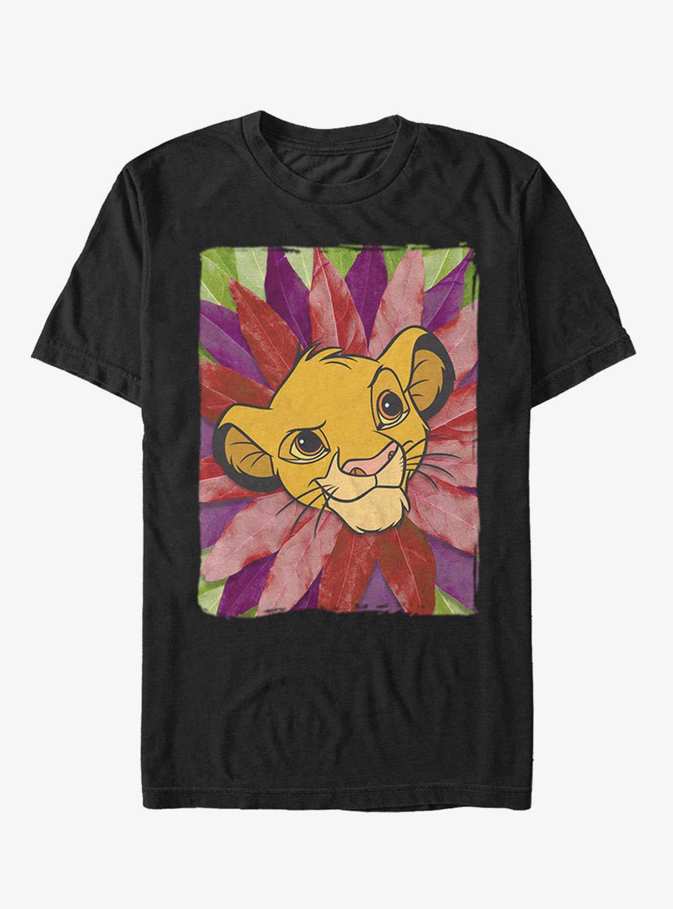 Disney Lion King Simba Leaf Mane T-Shirt, , hi-res