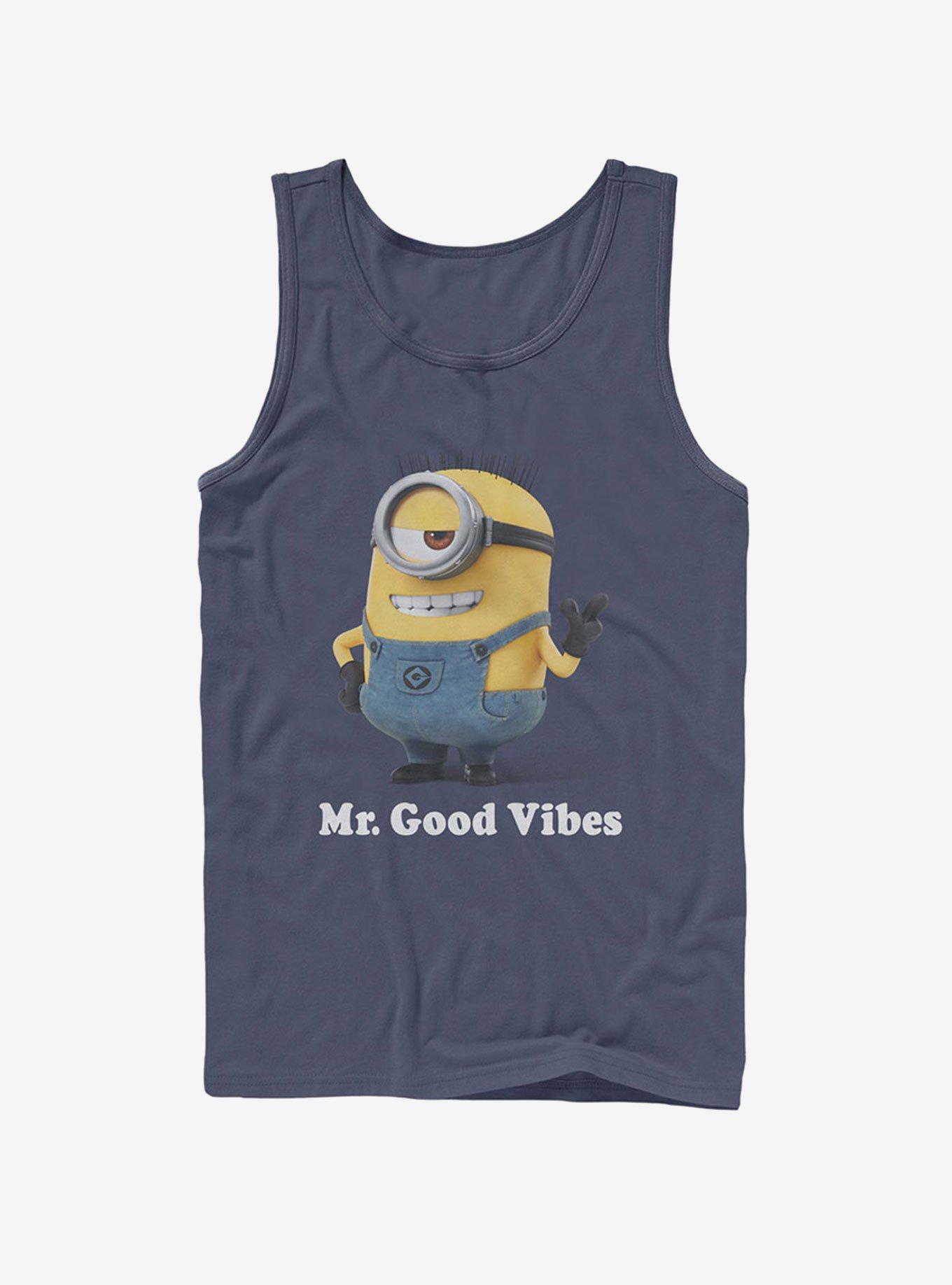 Minion Mr. Good Vibes Tank Top, , hi-res