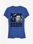 Minion Bananas Forever Girls T-Shirt, ROYAL, hi-res