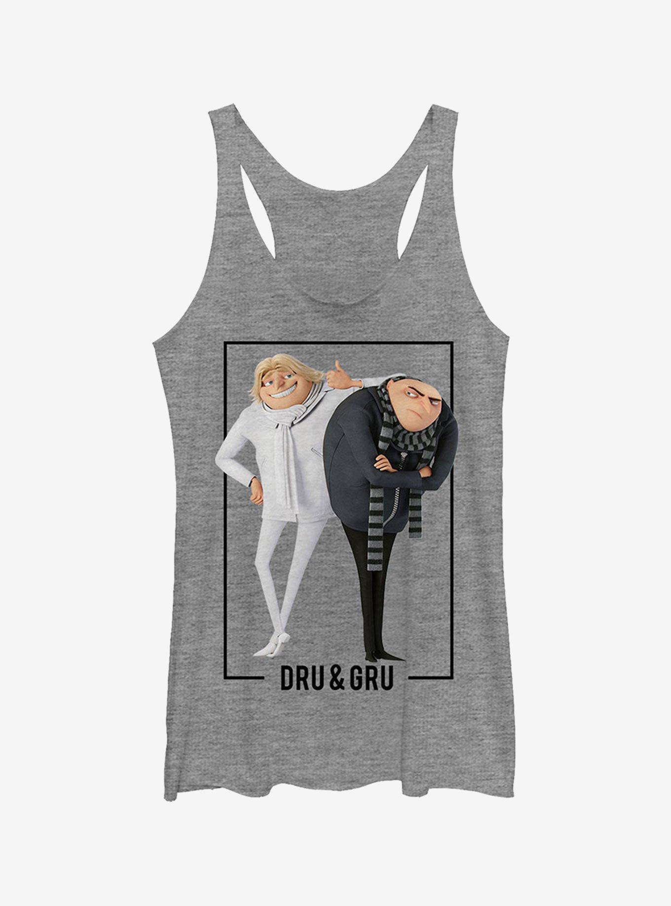 Minion Dru and Gru Brothers Girls Tank Top, , hi-res