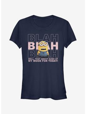 Minion Blah Mood Girls T-Shirt, , hi-res